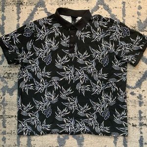 H&M Patterned Polo (XL)